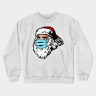 face mask santa Crewneck Sweatshirt